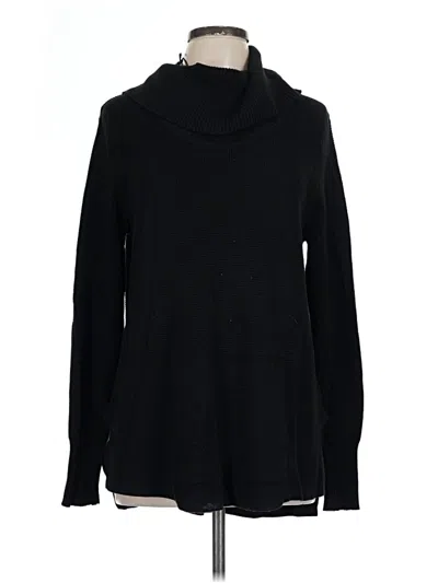 Pre-owned Evolution By Cyrus Turtleneck Sweater In Black