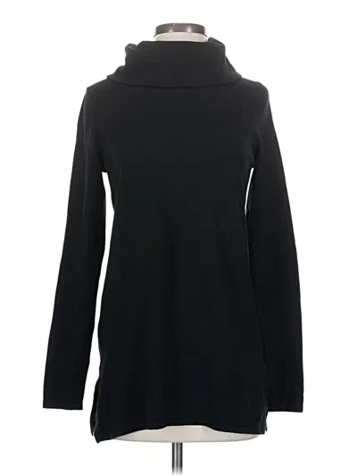 Pre-owned Evolution By Cyrus Turtleneck Sweater In Black