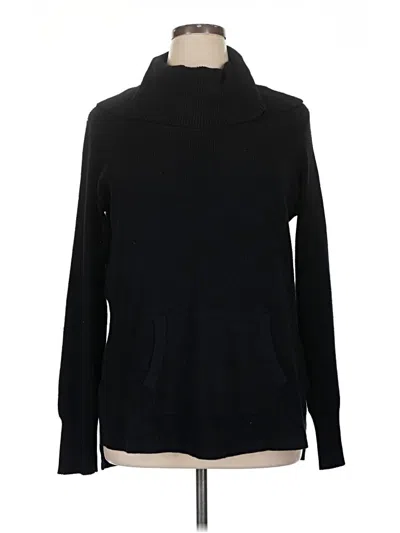 Pre-owned Evolution By Cyrus Turtleneck Sweater In Black