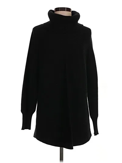 Pre-owned Evolution By Cyrus Turtleneck Sweater In Black