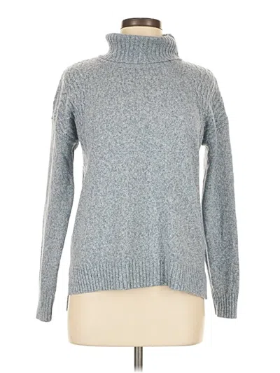 Pre-owned Evolution By Cyrus Turtleneck Sweater In Blue