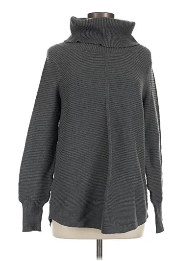 Pre-owned Evolution By Cyrus Turtleneck Sweater In Gray