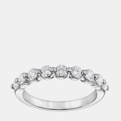 Pre-owned Evolve 0.5ct 14k White Gold Lab Grown Diamond Band