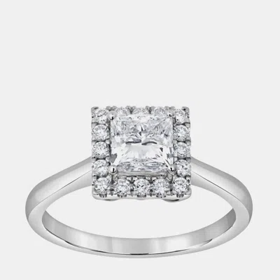 Pre-owned Evolve 1.15ct 14k White Gold Lab Grown Diamond Engagement Ring Us 7