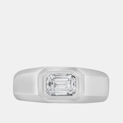 Pre-owned Evolve 1.5ct 14k White Gold Lab Grown Diamond Solitaire Ring