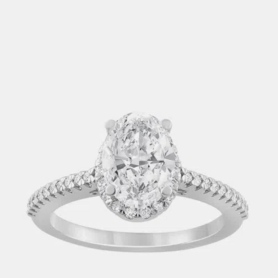 Pre-owned Evolve 1ct 14k White Gold Lab Grown Diamond Engagement Ring Us 7