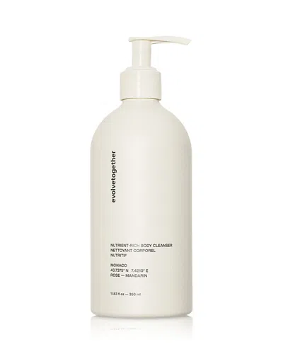 Evolvetogether Monaco Nutrient Rich Body Cleanser 11.83 Oz. In Transparent
