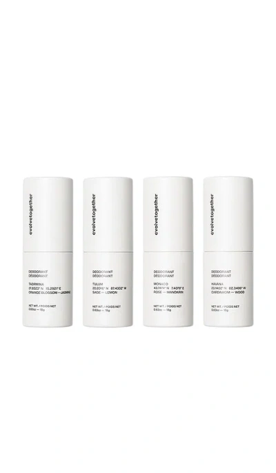 Evolvetogether Natural Deodorant Discovery Set