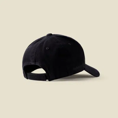 Evolvetogether Organic Cotton Baseball Cap In Black