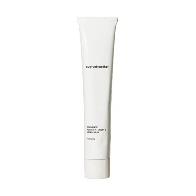 Evolvetogether Provence Hydrating Hand Cream In White