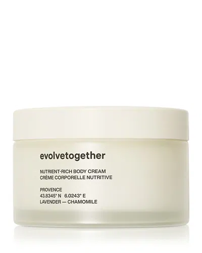 Evolvetogether Provence Nutrient Rich Body Cream 6 Oz. In White