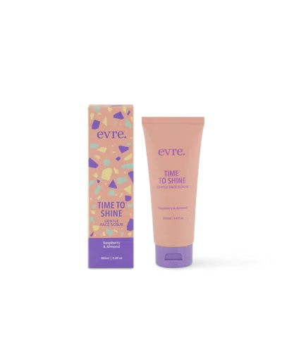 Evre Skincare Time To Shine Raspberry & Almond Scrub For Teens