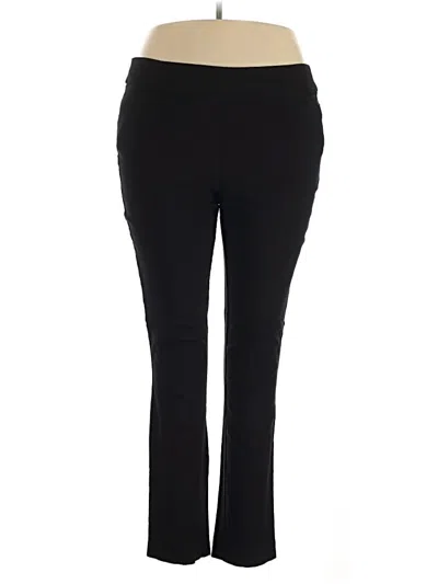 Pre-owned Evri Active Pants In Black
