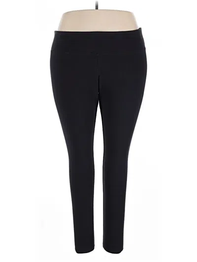 Pre-owned Evri Active Pants In Black