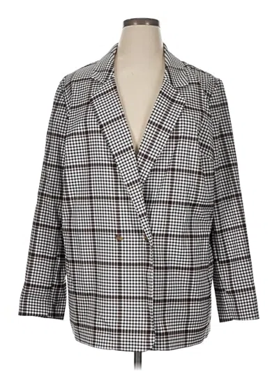 Pre-owned Evri Blazer Jacket In Gray
