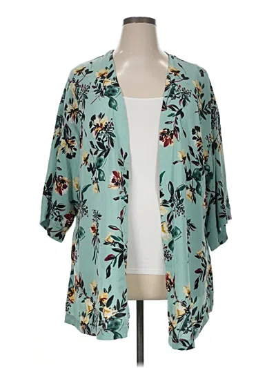 Pre-owned Evri Cardigan Sweater In Blue