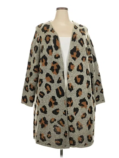 Pre-owned Evri Cardigan Sweater In Gray