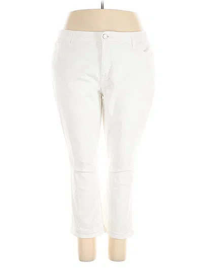 Pre-owned Evri Casual Pants In White