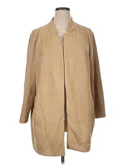 Pre-owned Evri Coat In Tan