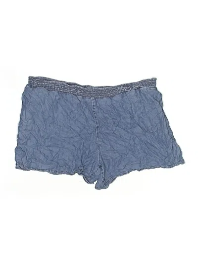 Pre-owned Evri Denim Shorts In Blue