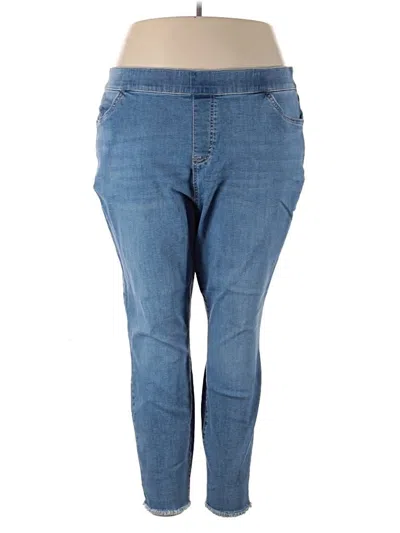 Pre-owned Evri Jeggings In Blue