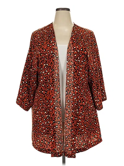 Pre-owned Evri Kimono In Orange