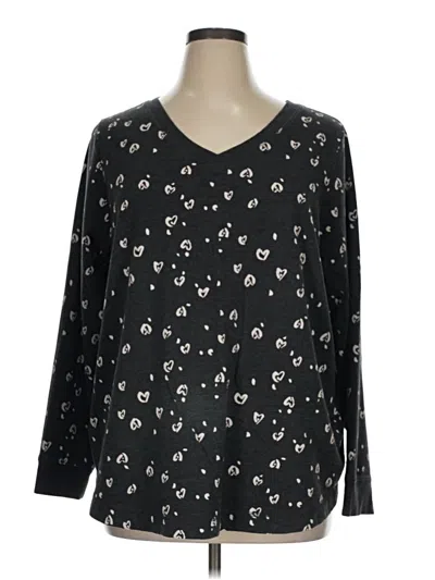 Pre-owned Evri Pullover Sweater In Black