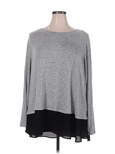 Pre-owned Evri Pullover Sweater In Gray