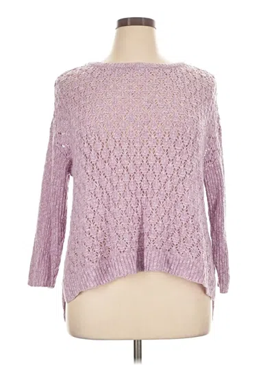 Pre-owned Evri Pullover Sweater In Pink