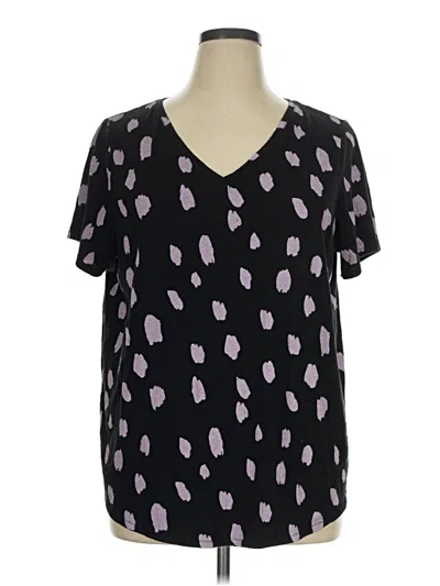 Pre-owned Evri Short Sleeve T-shirt In Black