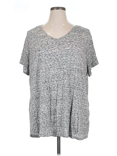 Pre-owned Evri Short Sleeve T-shirt In Gray