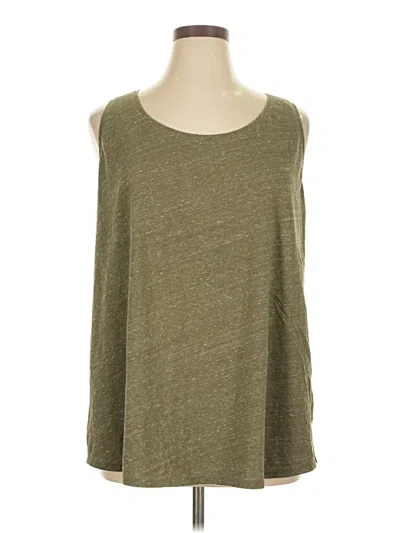 Pre-owned Evri Sleeveless T-shirt In Green
