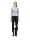 Evropa X Boysloft Two-in-one Stretch Tank Top With Long Sleeves In Grey