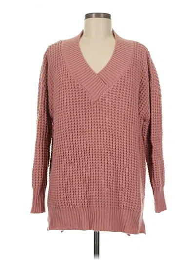 Pre-owned Evy's Tree Pullover Sweater In Pink