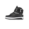Ewing Athletics Ewing 33 Hi Pu Men's Basketball Shoe Black/black/white In Black/black/white