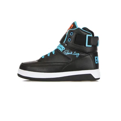 Ewing Athletics Ewing 33 Hi Pu Men's Basketball Shoe In Black/scuba Blue/vibrant Orange
