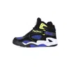 Ewing Athletics Men's Basketball Shoe Rogue Dogg Pound "dog Food" In Black/blue/lemon