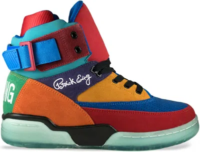 Pre-owned Ewing Athletics Men's  Ewing 33 Hi Remix Sneakers In Color/ice