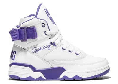 Pre-owned Ewing Athletics Men's  Ewing 33 Hi Sneakers In White/ultraviolet