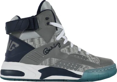 Pre-owned Ewing Athletics Men's  Ewing Eclipse Dtlr X Big G Sneakers In Grey/navy Blue