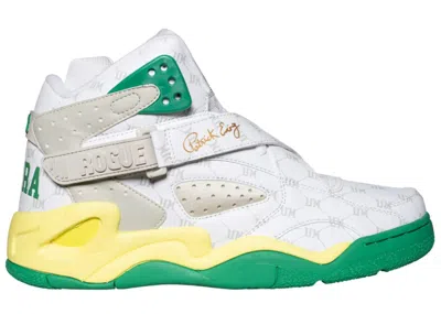 Pre-owned Ewing Athletics Men's  Ewing Rogue Ultramagnetic Mc's Sneakers In White/green/yellow