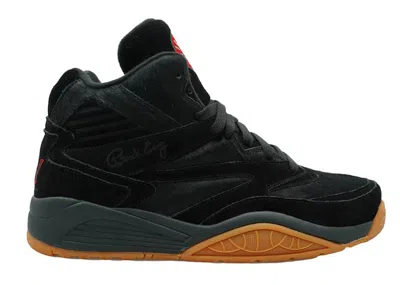 Pre-owned Ewing Athletics Men's  Ewing Sport Lite David Banner Sneakers In Black/red