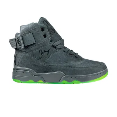 Pre-owned Ewing Cormega X 8&9 X 33 Hi 'castlerock Lime' | Grey | Men's Size 11.5