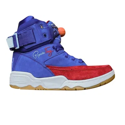 Pre-owned Ewing Kith X 33 Hi 'navy Red' | Blue | Men's Size 9