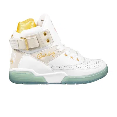 Pre-owned Ewing Laurens J X 33 Hi 'white Pale Gold' | Men's Size 13