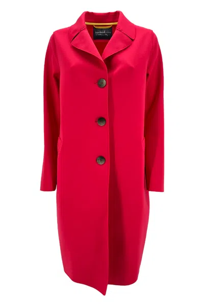 Ewooluzione-uomo Ewooluzione Uomo Coats Coral Red