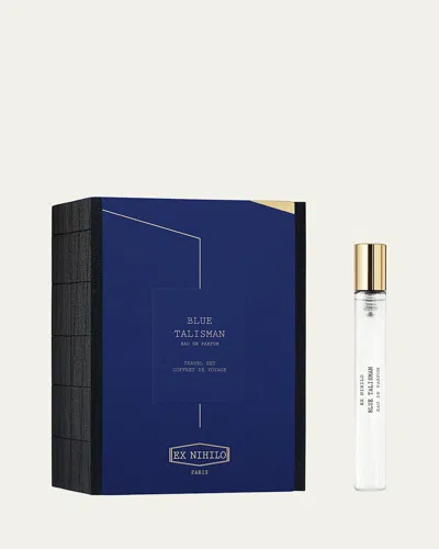 Ex Nihilo Blue Talisman Eau De Parfum Travel Set, 5 X 0.25 Oz. In White