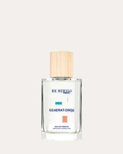 Ex Nihilo Generation(s) Eau De Parfum, 3.4 Oz.
