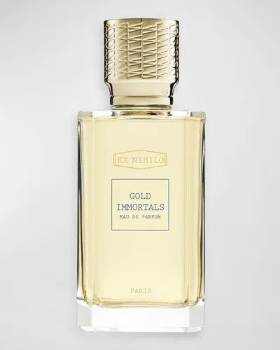 Ex Nihilo Gold Immortals Eau De Parfum, 3.4 Oz. In White