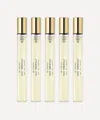 Ex Nihilo Women's Gold Immortals Eau De Parfum Travel Set 5 X 7.5ml